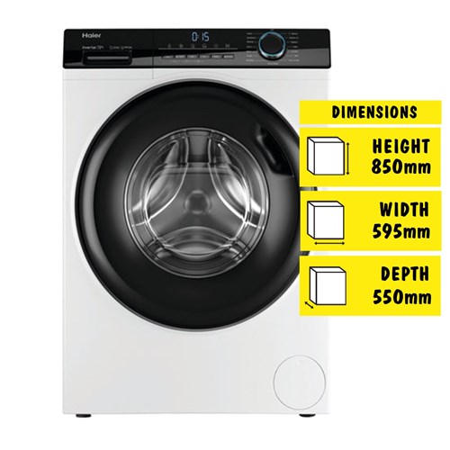 Haier HWF75AW3 7.5kg Front Load Washing Machine