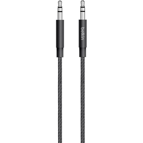 Belkin MIXIT Metallic Premium AUX 1.2M Cable (Black)