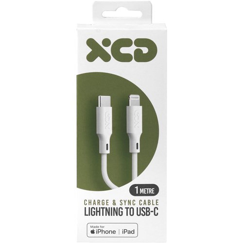 XCD Lightning to USB-C Cable 1m