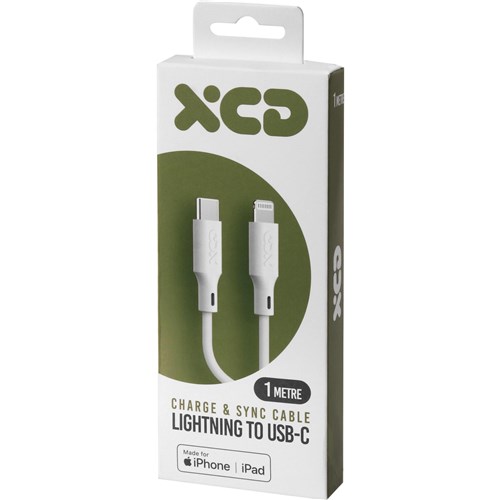 XCD Lightning to USB-C Cable 1m