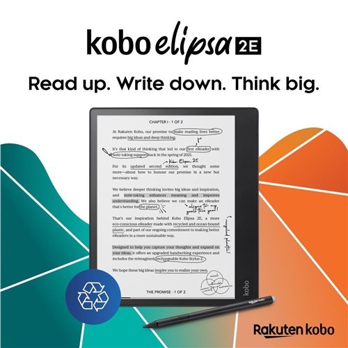 Kobo Elipsa 2E eReader (Black)