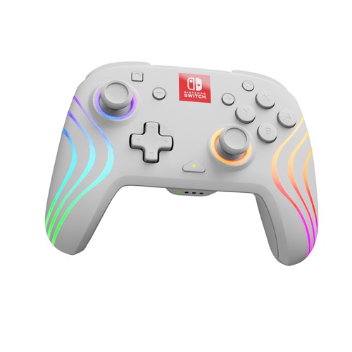 Afterglow Wave Wireless Controller for Nintendo Switch (White)