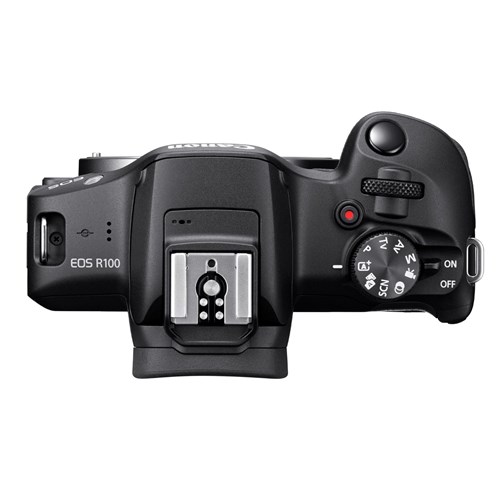 Canon EOS R100 Mirrorless Camera with RF-S 18-45mm Lens