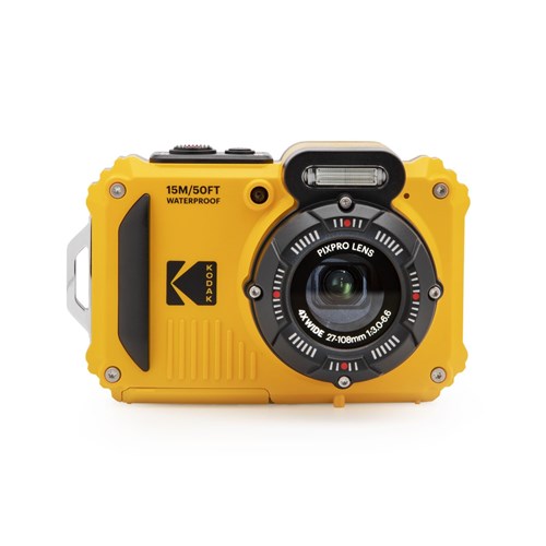 Kodak Pixpro WPZ2 Waterproof Digital Camera (Yellow) | Tough