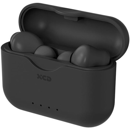 XCD XCD23002 True Wireless Stem In-Ear Headphones (Black)