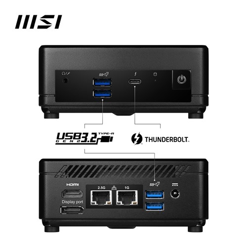 MSI Cubi 5 12M-020AU Mini Desktop PC NUC (Intel i5)[1TB SSD]