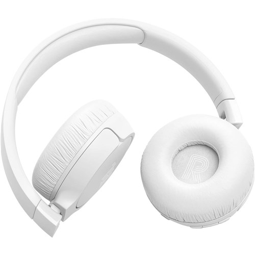 JBL Tune 670 Wireless Adaptive Noise Cancelling On-Ear Headphones (White)