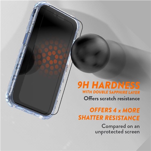 EFM TT Sapphire Antimicrobial Screen Armour for iPhone 15 Plus