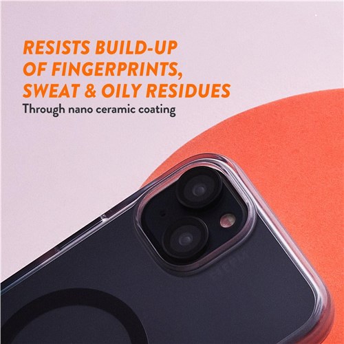 EFM Camera Lens Armour for iPhone 15 Pro/15 Pro Max (Carbon)