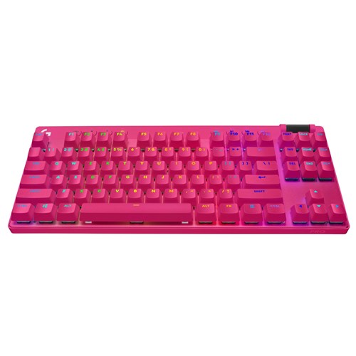 Logitech G PRO X TKL LIGHTSPEED Gaming Keyboard ( Magenta)