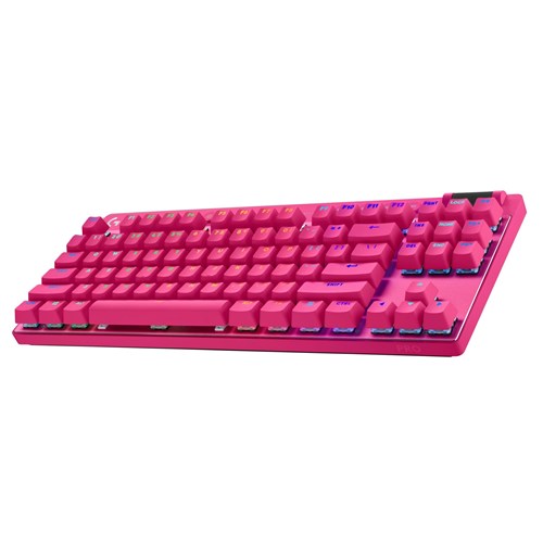 Logitech G PRO X TKL LIGHTSPEED Gaming Keyboard ( Magenta)