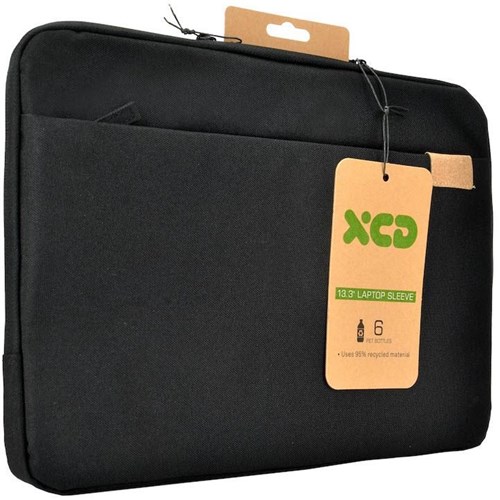 XCD Recycled 13.3-14' Laptop Sleeve V2 (Black)