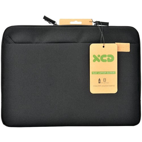 XCD Recycled 15.6' Laptop Sleeve V2 (Black)