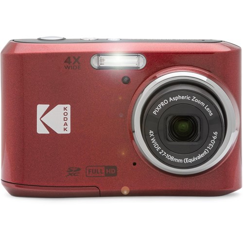 Kodak Pixpro FZ45 Digital Compact Camera (Red)