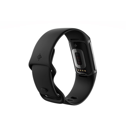 Fitbit Charge 6 Fitness Tracker (Obsidian/Black Aluminium)