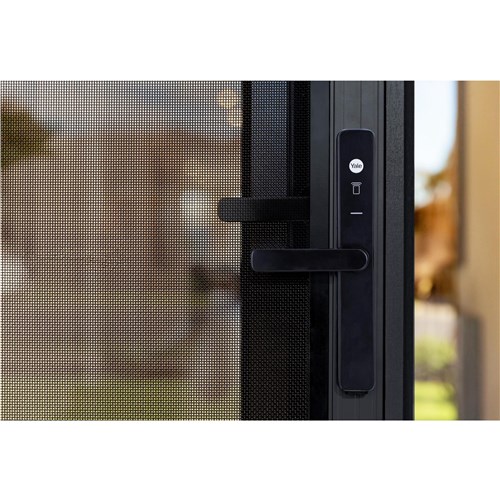 Yale Unity Security Screen Door Lock (Matte Black)