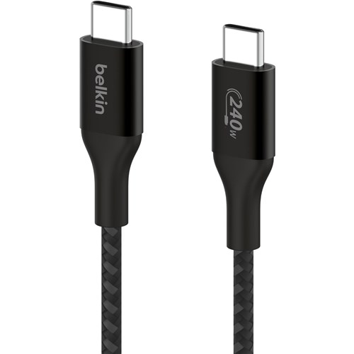 Belkin BoostCharge 240W USB-C Cable 1m (Black)