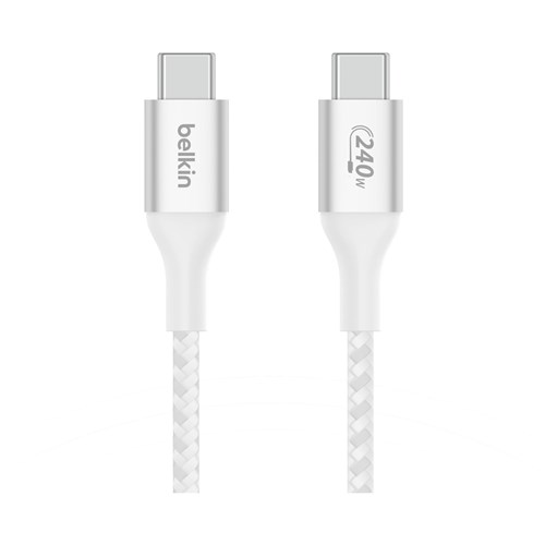 Belkin BoostCharge 240W USB-C Cable 2m (White)