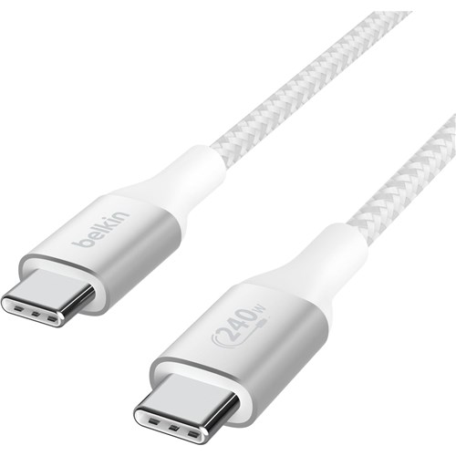 Belkin BoostCharge 240W USB-C Cable 2m (White)