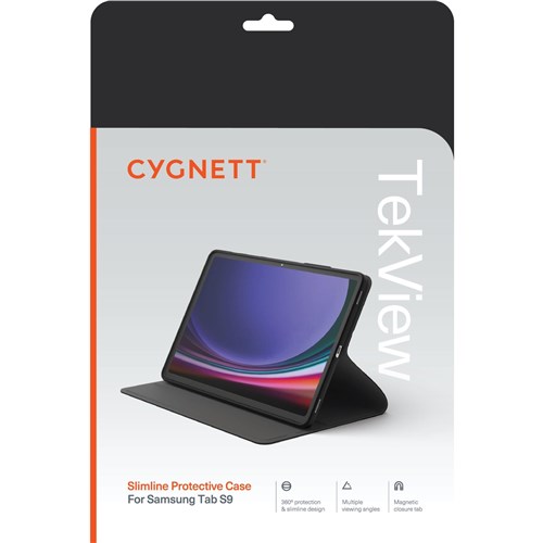 Cygnett TekView Case for Samsung Galaxy Tab S9/S9 FE