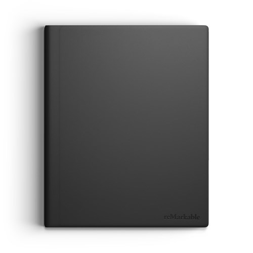 reMarkable Premium Leather Book Folio for reMarkable 2 Paper Tablet (Black)