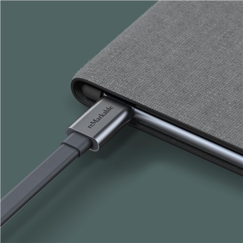 reMarkable Polymer Weave Book Folio for reMarkable 2 Paper Tablet (Grey)