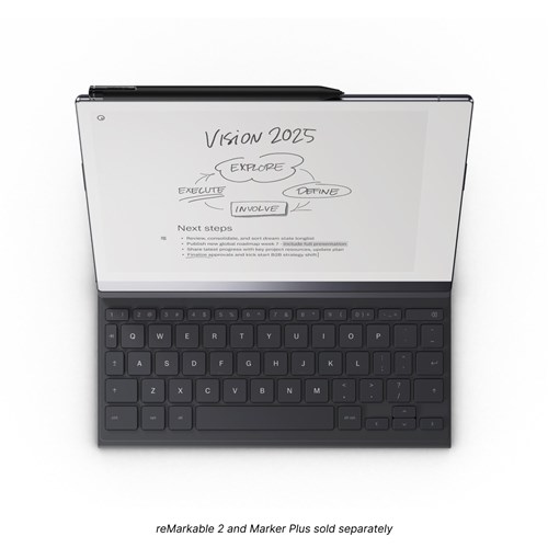 reMarkable Type Folio Keyboard Cover for reMarkable 2 Paper Tablet (Ink Black)