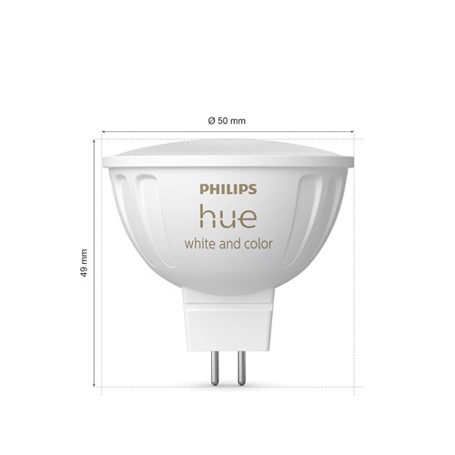 Philips Hue Colour Ambience MR16 Bluetooth Bulb