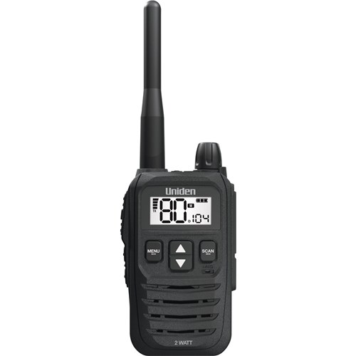 Uniden UH825-2TP 80 Channel 2 Watt UHF Handheld Tradies Pack