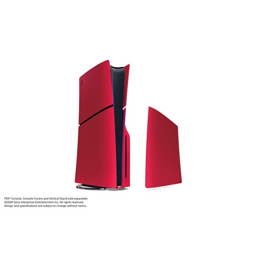 PS5 PlayStation 5 Slim Cover Volcanic Red