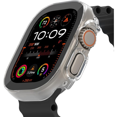 Belkin ScreenForce TemperedCurve 2-in-1 Screen Protector + Bumper for Apple Watch Ultra/Ultra 2