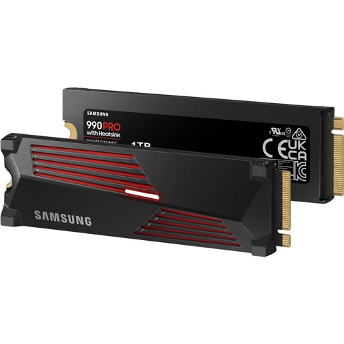 Samsung 990 PRO 1TB NVME SSD Heatsink