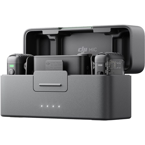 DJI Mic 2 Digital Wireless Dual Microphone Kit with Charging Case