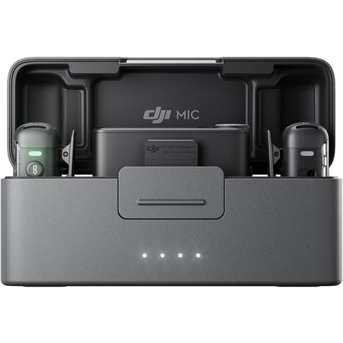 DJI Mic 2 Digital Wireless Dual Microphone Kit with Charging Case