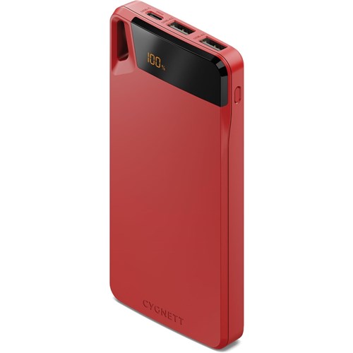 Cygnett Boost 10K V4 Power Bank (Red)