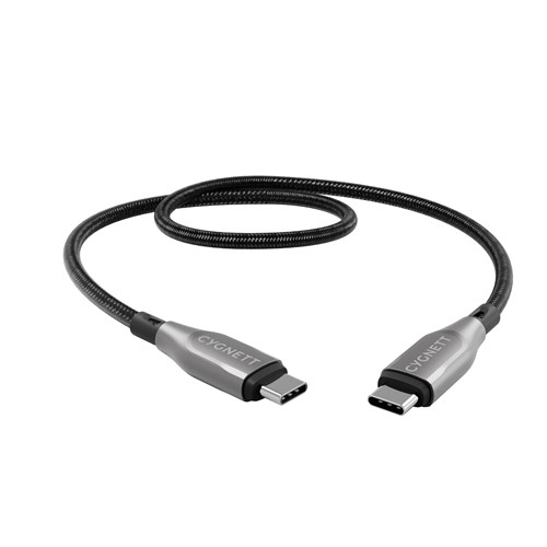 Cygnett Armoured USB-C to USB-C Cable 50cm (Black)