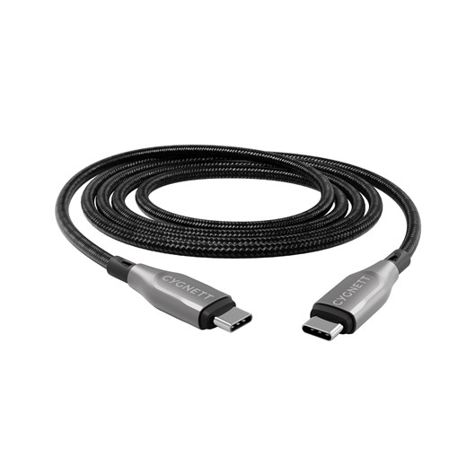 Cygnett Armoured USB-C to USB-C Cable 3M (Black)