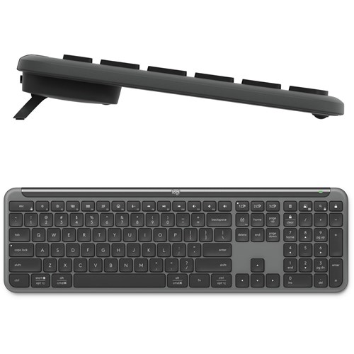 Logitech MK950 Slim Wireless Keyboard & Mouse Combo (Graphite)