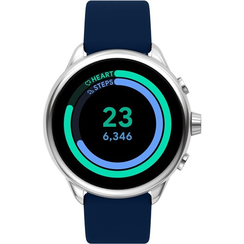 Fossil Gen 6 Wellness Edition Smartwatch FTW4070 (Navy Silicone)