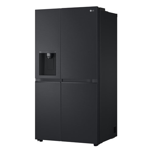 LG GS-L600MBL 635L Side by Side Fridge (Matte Black)