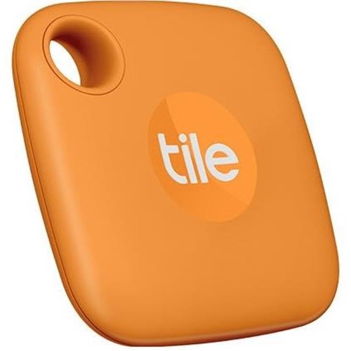 Tile Mate Bluetooth Tracker (Cool Clementine) 1 Pack