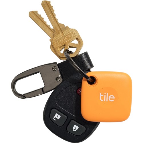 Tile Mate Bluetooth Tracker (Cool Clementine) 1 Pack