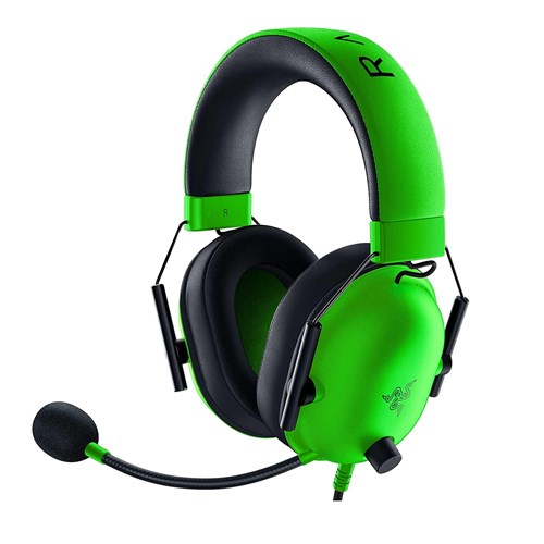 Razer BlackShark V2 X - Wired Gaming Headset (Green)