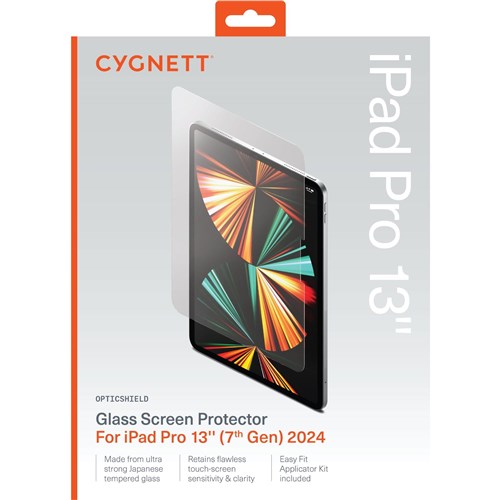 Cygnett OpticShield Glass Screen Protector for iPad Pro 13' M4