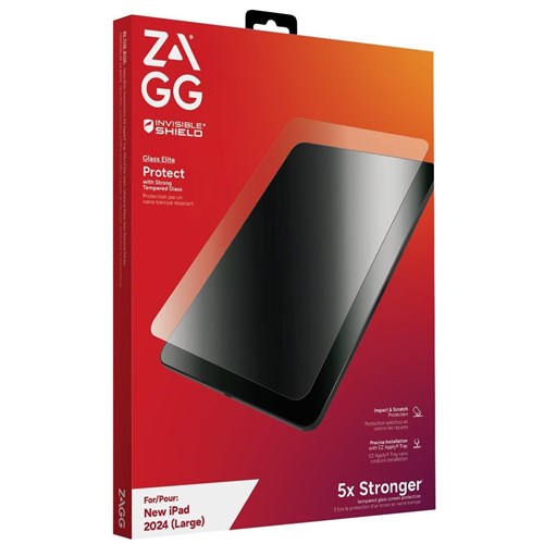 ZAGG InvisibleShield Glass Elite Screen Protector for Apple iPad Air 13' M2