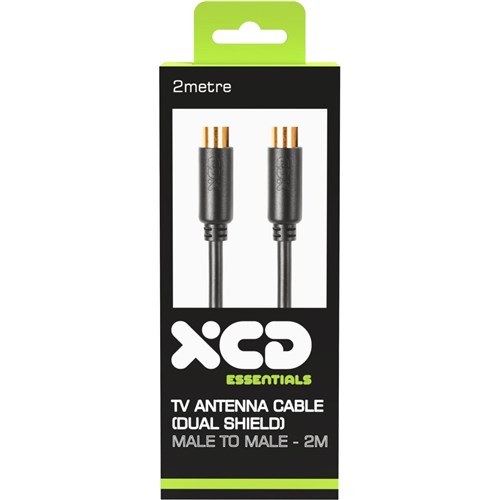 XCD Essentials Antenna Cable Dual Shield 2m V2