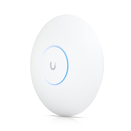 Ubiquiti U7-Pro UniFi WiFi 7 AP/Ceiling-Mount/AP 6 GHz Support/2.5 GbE Uplink/9.3 Gbps Over-the-air Speed/PoE+ Power/ 300+ Connect Device