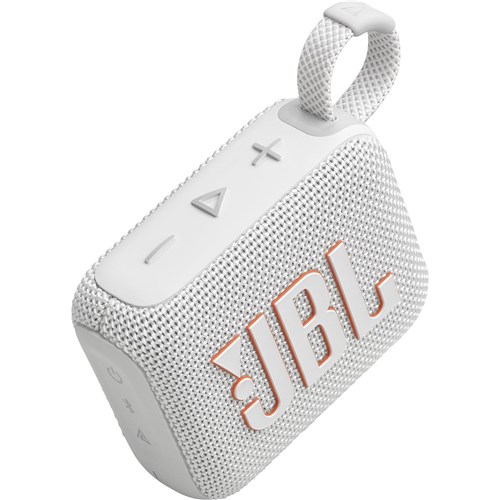 JBL Go 4 Mini Portable Bluetooth Speaker (White)