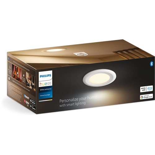 Philips Hue White Ambiance 800 Lumens Bluetooth Downlight 90mm