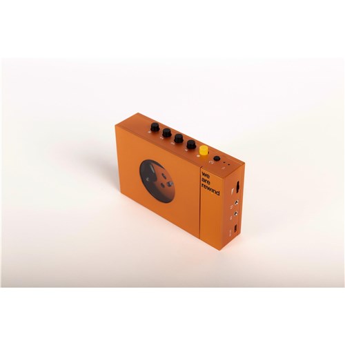 We Are Rewind Portable Bluetooth Cassette Player (Serge Orange)